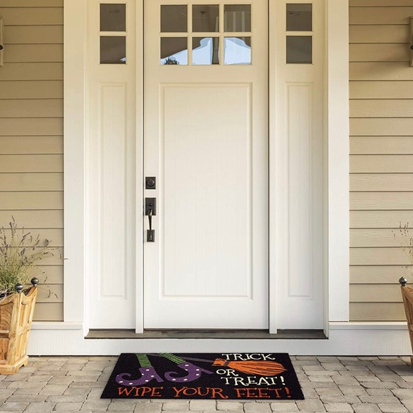 Halloween coir doormat=porch perfection! - Picture 2 of 5